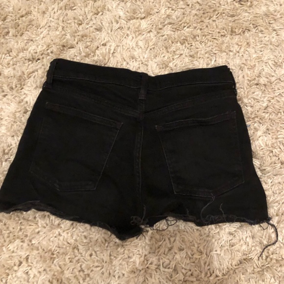 GAP black jean shorts - Picture 2 of 2